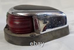 Vintage Perko Boat Bow Light Nautical Boating Parts Original Retro Replacement