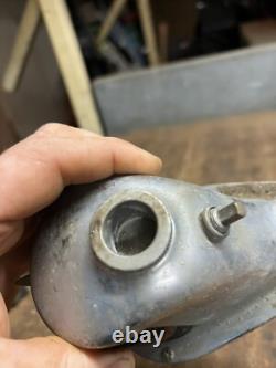 Vintage Perko Boat Ship Maritime Brass Blue Red Glass Bow Light Lamp Parts USA