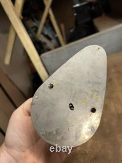 Vintage Perko Boat Ship Maritime Brass Blue Red Glass Bow Light Lamp Parts USA