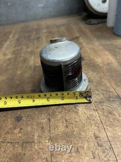 Vintage Perko Boat Ship Maritime Brass Blue Red Glass Bow Light Lamp Parts USA