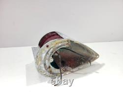 Vintage Perko Bow Light With Red and Green Glass Boat Replacement Parts