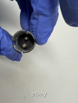 Vintage Perko Purple Beehive Glass Stern Boat Light For Parts / Repair