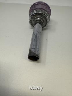 Vintage Perko Purple Beehive Glass Stern Boat Light For Parts / Repair