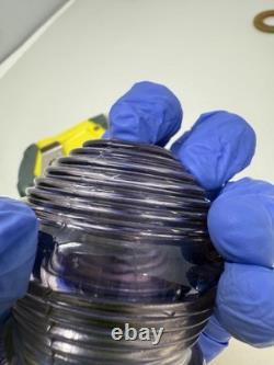 Vintage Perko Purple Beehive Glass Stern Boat Light For Parts / Repair