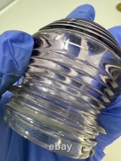 Vintage Perko Purple Beehive Glass Stern Boat Light For Parts / Repair