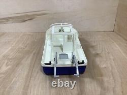Vintage Playmobil 3599 Ship Coast Guard Boat Parts and Pieces Incomplete Set