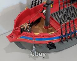 Vintage Playmobil 3940 Large Pirate Ship Galleon INCOMPLETE FOR PARTS & PIECES