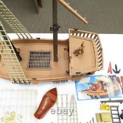 Vintage Playmobil Pirate Ship Set #3750 Parts & Pieces LOT ONLY