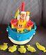 Vintage Playskool 12 Boat With All Parts. Very Rare Find