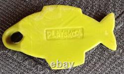 Vintage Playskool 12 Boat with all parts. Very Rare Find