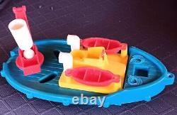Vintage Playskool 12 Boat with all parts. Very Rare Find