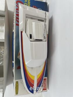 Vintage Playtron Candy High Speed R/C E. P. Boat With Box Untested Parts Only