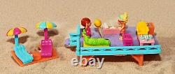 Vintage Polly Pocket Fun Cruise Boating World 1997 Bluebird Toys