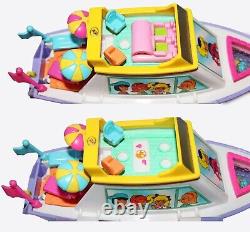 Vintage Polly Pocket Fun Cruise Boating World 1997 Bluebird Toys