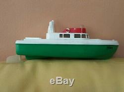 Vintage Prefo Titan Boat Ship Toy Model Battery Operated Germany Ddr Gdr Parts