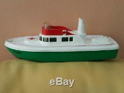 Vintage Prefo Titan Boat Ship Toy Model Battery Operated Germany Ddr Gdr Parts