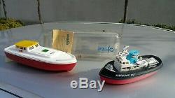 Vintage Prefo Titan Boat Ship Toy Model Battery Operated Germany Ddr Gdr Parts