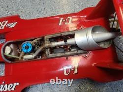 Vintage Pro Boat Miss Budweiser U-1 1/12 Nitro RC Hydroplane Parts Repair