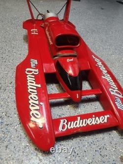 Vintage Pro Boat Miss Budweiser U-1 1/12 Nitro RC Hydroplane Parts Repair