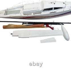 Vintage Pro Boat Sanibel 36 RC Sailboat PRB2400 For Parts READ DESCRIPTION
