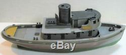 Vintage Pyro Plastics Model DESPATCH No. 9 Diesel Tug Boat For Parts or Repair