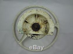 Vintage Quicksilver Boat Steering Wheel with Mount Aluminum 15