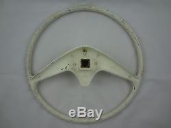 Vintage Quicksilver Boat Steering Wheel with Mount Aluminum 15