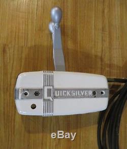 Vintage Quicksilver Mercury Outboard Remote Controller with 12' cables