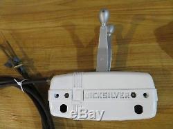 Vintage Quicksilver Mercury Outboard Remote Controller with 12' cables