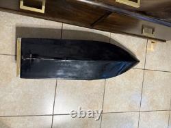 Vintage RC Boat Gas Powered As is No controller No Motor Parts Or Repair