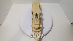 Vintage RC Boat Ocean Liner Style. Hong Kong. PARTS AS-IS CONDITION. No Remote