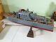 Vintage Rc Boat Wooden Battleship Spares Repairs Project Parts