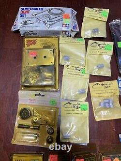 Vintage RC Car Truck Boat Planes Helicopter Parts Lot Hoppin Hydros Kyosho