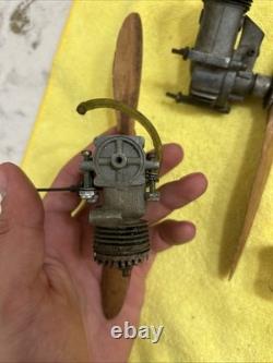 Vintage RC Fuel Motors And Parts For Airplanes And Boats