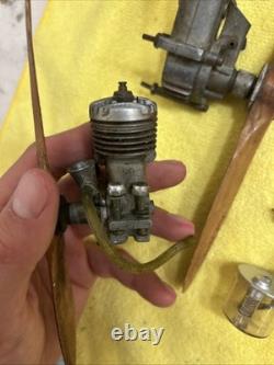 Vintage RC Fuel Motors And Parts For Airplanes And Boats