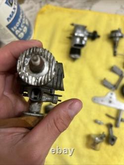 Vintage RC Fuel Motors And Parts For Airplanes And Boats