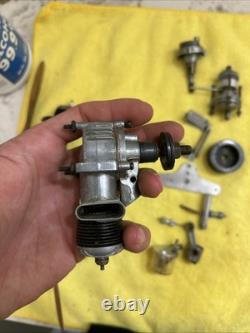 Vintage RC Fuel Motors And Parts For Airplanes And Boats