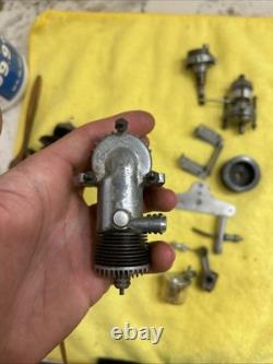 Vintage RC Fuel Motors And Parts For Airplanes And Boats
