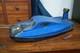 Vintage Rc Gas Engine Model Boat Hydroplane Racing Wood For Parts Repair