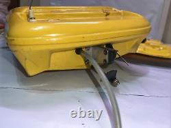 Vintage RC Nitro Boat For Parts Or Repair Cen Aqua Jet
