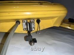 Vintage RC Nitro Boat For Parts Or Repair Cen Aqua Jet