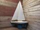 Vintage Rc Remote Control Sail Boat 24 With Sails Restoration Or Parts