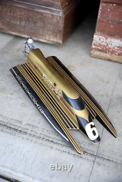 Vintage R/C Boat Grieve Bros Racing K & B 3.5 RC Engine Nitro Glow Hotshot PARTS