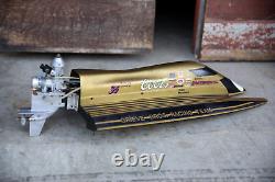 Vintage R/C Boat Grieve Bros Racing K & B 3.5 RC Engine Nitro Glow Hotshot PARTS