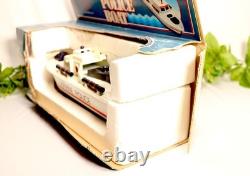 Vintage Radio Controlled Marine Police Boat RC Toy with Original Box AS-IS Parts