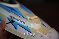 Vintage Radio Shack RC Tsunami Speed Boat wave jumper control for Parts Repair