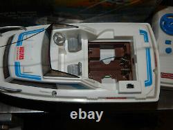 Vintage Radio Shack Radio Controlled Cruiser Boat WithBox + Extra Toy Parts Lot