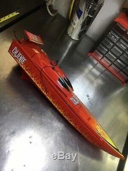Vintage Radio Stinger RC Speed Boat FOR PARTS OR PROJECT