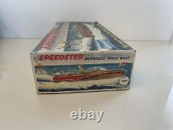 Vintage Rare CAVACRAFT SPEEDSTER Speed Boat Model Kit E-11 BOX + PARTS