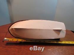 Vintage Rare Ideal Boat withanchor 14 Plastic Toy Used for parts